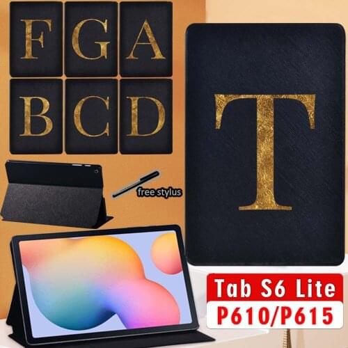 Tablet Case for Samsung Galaxy Tab S6 Lite 10.4 Inch SM-P610 SM-P615 Leather Flip Stand Cover Case