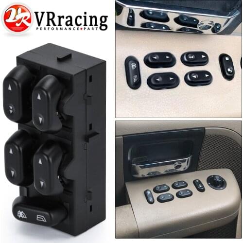 Electric Power Window Master Control Switch For 03-08 Ford Crown F-150 4 Door ExpeditionLobo Lincoln Mark Mercur VR-KG04