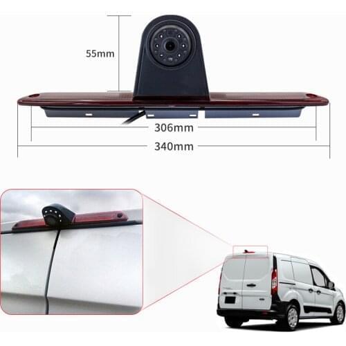 Car Third Brake Light Rear View Camera Waterproof IR Night Vision Parking Backup Camera For Crafter Mercedes Sprinter
