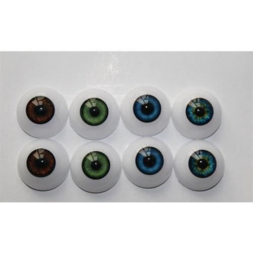 New Arrival 24/22/20mm Reborn Doll / Bjd Doll Eyeball With Different Colours Most Hot Sell Reborn Dolls Accessories For Kids DIY