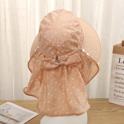 Spring / Summer New Women Shower Hap Retro Style Face Tea Picking Hap Large Sun Hap Outdoor Cool Hap Free Shipping