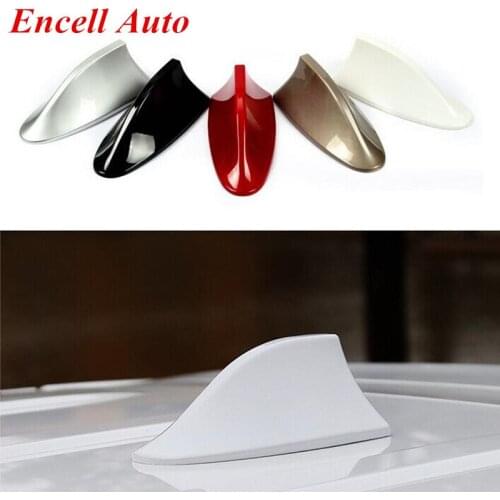 Real Roof Plastic Antenna Shark Fin FM AM Antenna Refit Case For 2012 2013 2014 2015 2016 Peugeot 208 2008 3008 Car Accessories