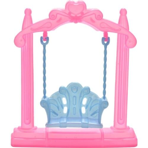 1 Pc Plastic Swing For Dolls Doll Accessories Kids Toys Birthday Childrens Day Christmas Gifts New Arrival