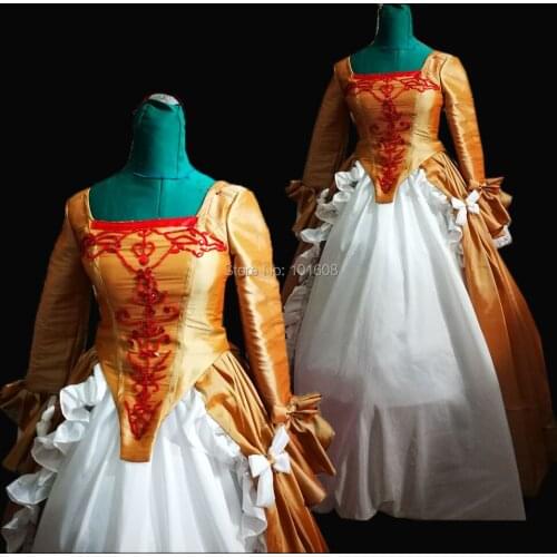 REAL SHOT!19th French Duchess Princess Court vintage costumes Victorian Ball Gown Dress Civil War dresses CUSTOM MADE sw-041