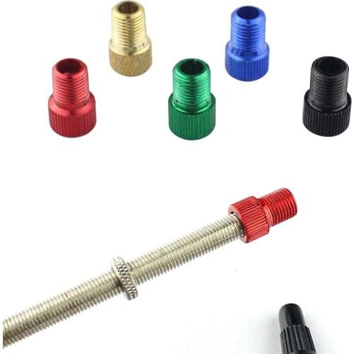 Mountain Bicycle Tire Valve Adaptor Bike Conversion Mouth French valve conversion American valve Convert Head bike parts