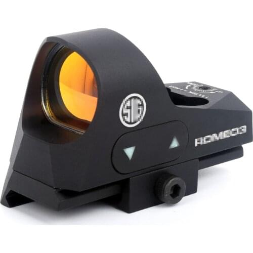 SIG ROMEO3 1x25 Mini Reflex Sight 3 MOA Dot Reticle Red Dot Sight Scope Picatinny QD Mount for Rifles Carbines