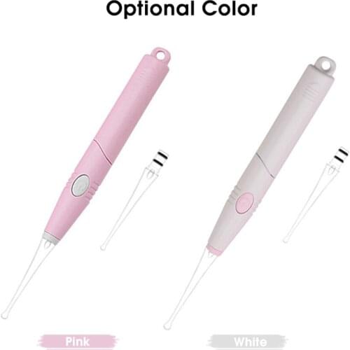 Baby Ear Pick Ear Wax Cleaner LED Light Ear Cleaning Earpick Earwax Remover Luminous Ear Curette Light Spoon Health Care Tool