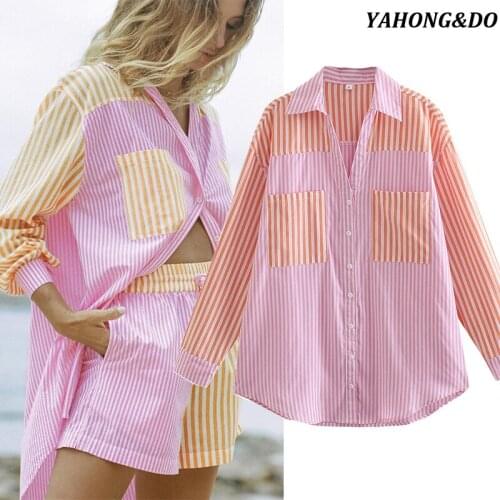 YAHONG&DO Women's Oversized Shirts