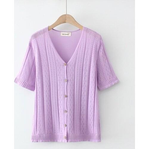 Plus Size XL-4XL Womens White Black V-neck Summer Tshirts Short Sleeve Crochet Vintage Tops Oversized Slim Shirts