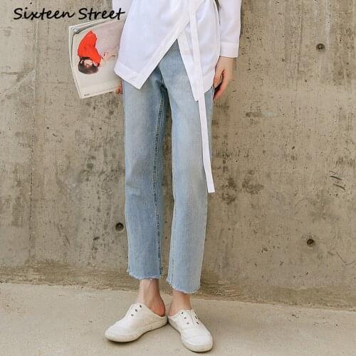 High Waisted Jeans Femme New Straight Cowboy Women Pants Y2k Aesthetic Fashion Trousers Ligh Blue Washed Vintage Streetwear