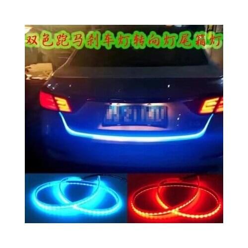 120cm 150cm Undercarriage Floating Led Dynamic Streamer Tail Turn Signal Reverse LED Warning Lights Luggage Compartment Lights