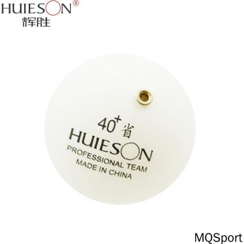 1x Huieson Professional Fixed Table Tennis Ball with Bronze Holes for Table Tennis Stroking Training Robot Spare Ping Pong Ball