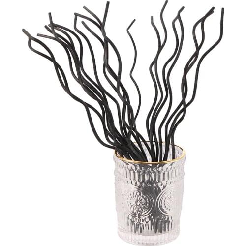 20/50 pcs Wavy Rattan Reed Fragrance Diffuser Replacement Refill Sticks Air Freshener Room Perfume Rattan Diffuser Home Decor