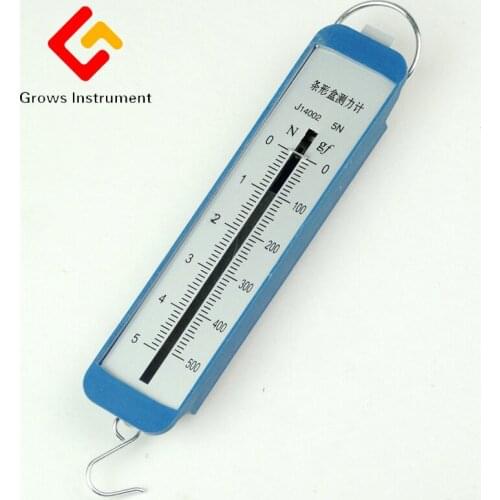 Strip box dynamometer Newton mechanical spring dynamometer junior middle school physical experiment equipment