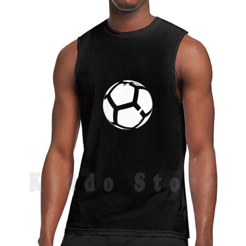 Football Design Tank Tops Vest Sleeveless Football Soccer Premier Ball
