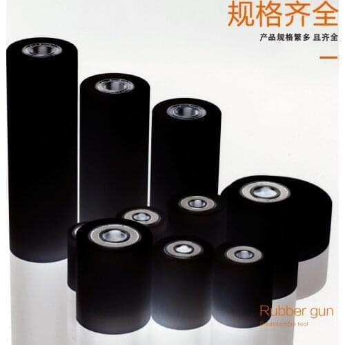 Sliding door gate wheel POM bearing roller guide wheel race steel pulley POM roller power rubber drum press line Nylon pulley