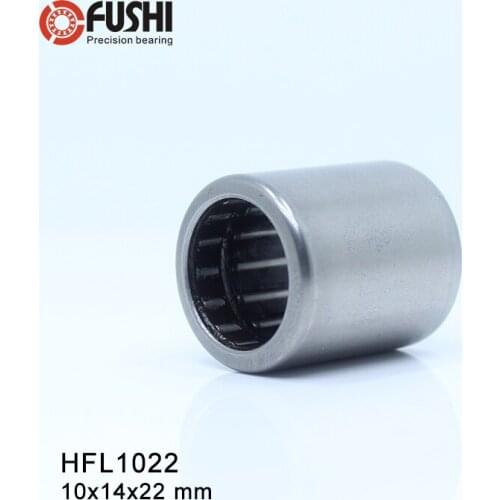 HFL1022 Bearing 10*14*22 mm ( 5 PCS ) Drawn Cup Needle Roller Clutch FCB-10 Needle Bearing