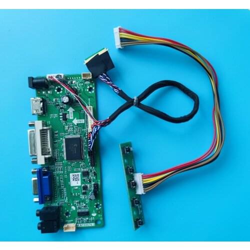 Kit For LP140WH4-TLB1 Controller board 1366X768 DVI Audio Panel Screen LG Display 14" VGA HDMI LCD LED DIY 2019 Driver
