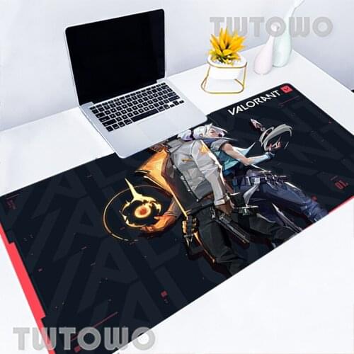 Valorant Mouse Pad Fashion Popular Gaming Mini Pc Large Anti Slip Carpet Коврик Для Мыши Desk Mousepad Office Decoration