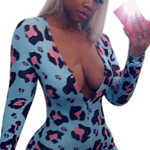 Newest Womens Lady Sexy Romper Bodycon Casual Jumpsuit Romper Long Sleeve Shorts Leotard Home Wear Tracksuit Playsuit Pajama