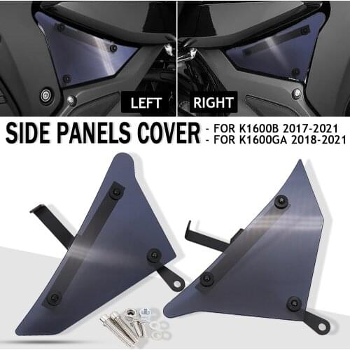 NEW Motorcycle Accessories Fill Panels Fairing Cowl Cover Plates Tank Trim For BMW K1600B K1600Grand America K 1600 B K 1600 GA