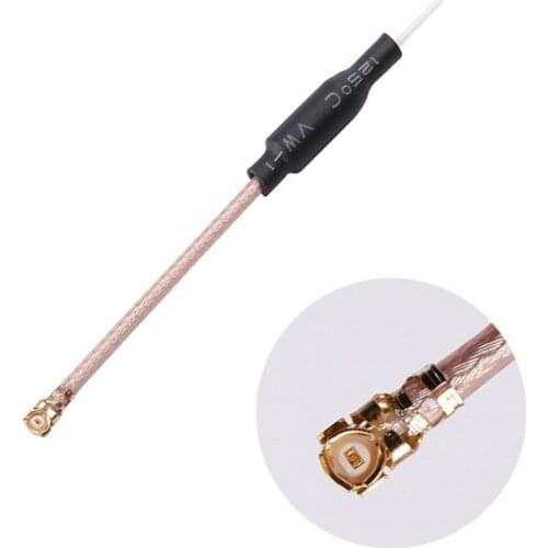Original 6.5cm 65mm 5.8G 2dBi U.FL IPEX IPX FPV Omni-Directional Linear Brass Antenna RG178