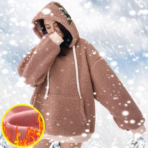 Женские флисовые толстовки Oumengka China At AliExpress