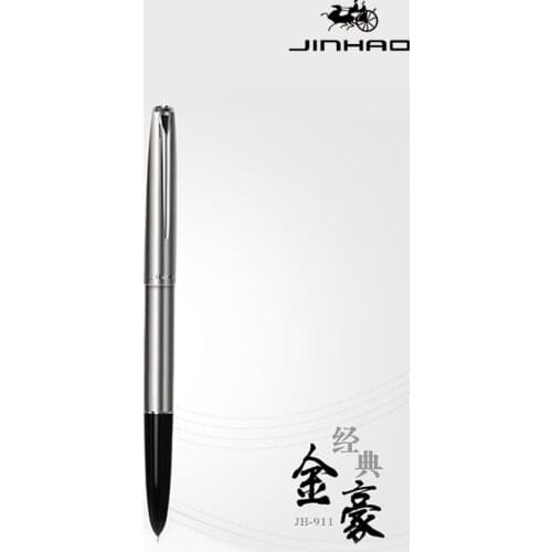 Jinhao 911 Financial tip 0.38mm Extremely fine Fountain pen Stainless steel Classic body Stationery Office school supplies