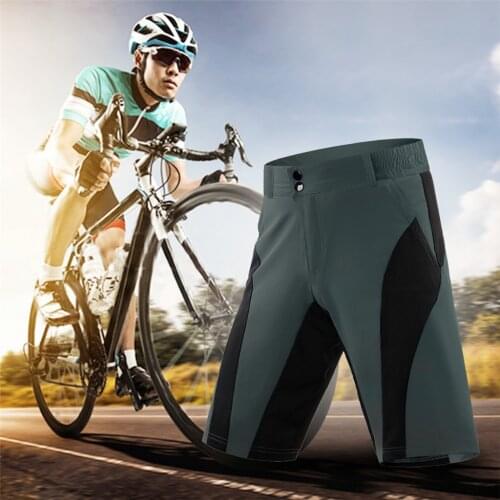 Men Women Mountain Bike Shorts Loose-fit Quick Dry Shorts Water-Resistant Cycling Hiking Running Shorts