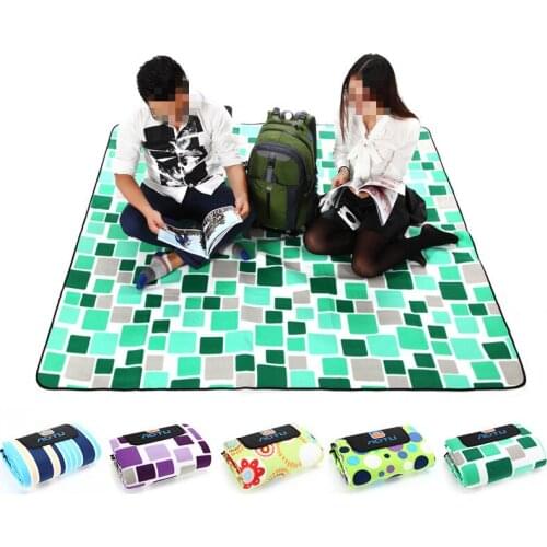 Outdoor 2mx2m moisture-proof picnic mat crawling tent waterproof camping bed portable sleeping water resistant blanket