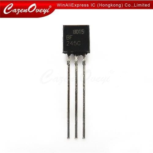 10pcs/lot BF245A BF245C BF245 TO-92 In Stock