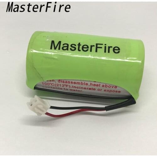 2pcs/lot MasterFire EVE ER34615M type D intelligent water meter instrument electric flow meter 3.6V PLC lithium battery ER34615