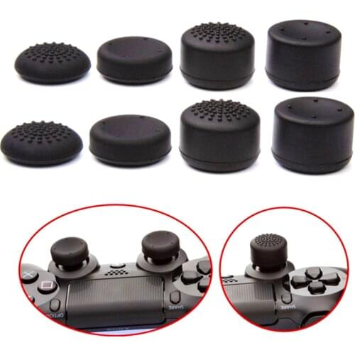8PCS Enhanced Thumb Stick Joystick Grip Caps Cover Extra High for Sony PS4 for Xbox 360 Controller Gamepad