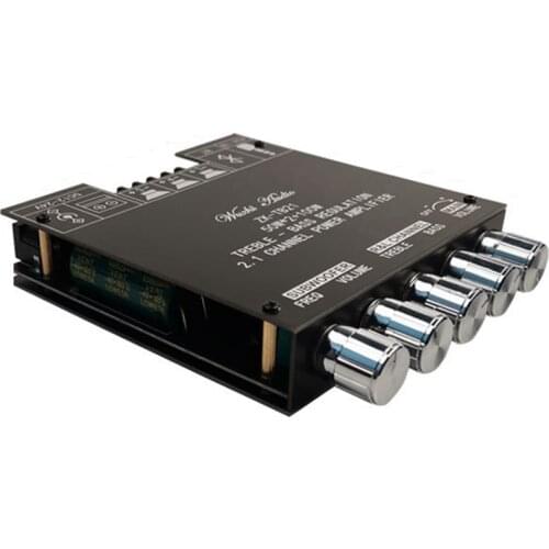 Audio 2.1 Channel Bluetooth 5.0 Digital Power Amplifier Module Power High and Bass Adjustment Power Amplifier Board