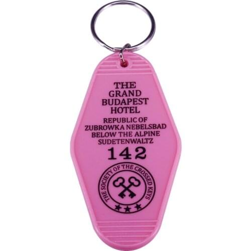 The Grand Budapest Hotel Room # 142 Keyring What a neat way to express your inner fan with this inspired keychain