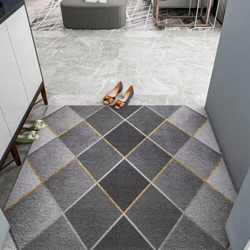 Door Mat Carpet Kitchen Mat Bathroom Mat Home Mats Carpet Custom Pattern Can Be Cut Shape Anti-slip Hallway Entrance Door Mats