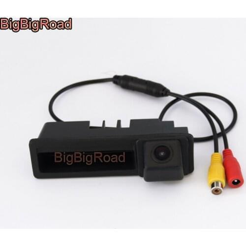 Auto Trunk Handle Rear view Camera For Audi A3 S3 RS3 8P 2003~2013 A4 S4 RS4 B6 B7 2003~2008 Reverse Camera HD CCD Night Vision