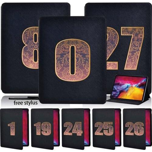 Tablet Case for IPad Pro 9.7 /10.5 /iPad Pro 11 (2018 2020) Leather Anti-fall Shockproof Stand Cover Case + Stylus