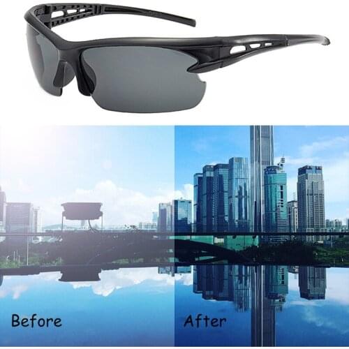 Hot Selling UV400 Cycling Driving Camping Hiking Driving Eyewear Sport Goggles Men Women Fishing Polarized Sunglasses