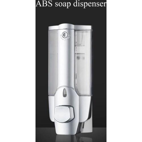Wall Mount Hand Liquid Soap Dispenser Pump Single-Head Manual Hand Liquid Shampoo Shower Gel Dispenser Lotion Container