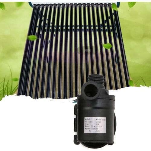 New Ultra-quiet Mini DC12/24V 800L/H Solar Brushless Motor Water Circulation Water Pump Electrical Heat Resistance