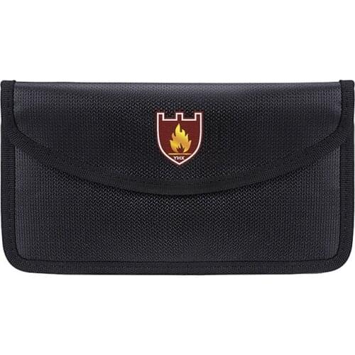 Fireproof Folder Glass Fiber File Storage Bag is Suitable for Protecting Important Documents