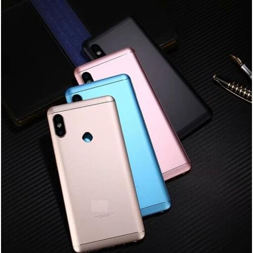 Original Replacement For Xiaomi Redmi Note 5 Battery Cover Door with Volume Power Buttons for redmi Note5 pro Housing Cover