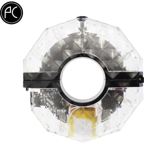PCycling Bicycle Hub Light Front Rear Spoke Wheel Decoration LED Light Road Bike MTB Colorful Waterproof USB Charge Warning Lamp