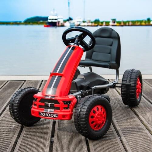 Pedal Go Karts for 2-5ages Kids, Ride On Toys For Boys&Girls with Ergonomic Seat, Children Pedal Car with Hand Brake