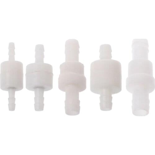 Plastic One-Way Non-Return Water Inline Fluids Check Valves for Fuel Gas Liquid
