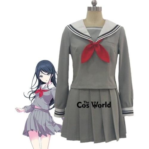 Project Sekai Colorful Stage Feat Hoshino Ichika Azusawa Kohane School Uniform Outfits Anime Customize Cosplay Costumes