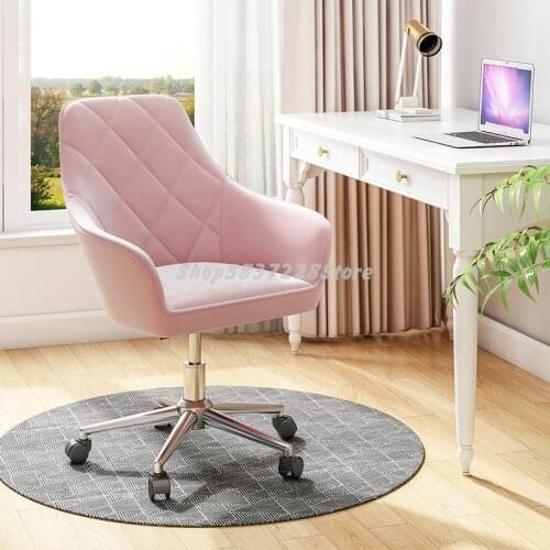 Simple Computer Chair Family Study Office Chair Nordic Family Armchair Lift Makeup Chair Net Red Chair Study Chair
