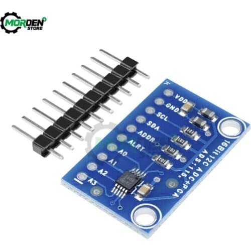 Dropship ADS1115 Ultra-Compact 16-Bit Precision Analog-to-Digital Converter ADC Development Board Module Tool Accessories