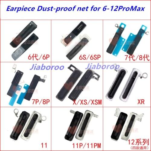 50pcs/lot Earpiece dustproof Dust-proof net for iphone 6 7 8 7P 5S 6p 8p X XR XS 11 PROMAX 12/12Pro/Max mini